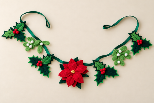 Winter Flower Garland