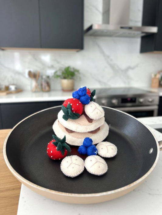 Felt Pancake Set (11 pieces)