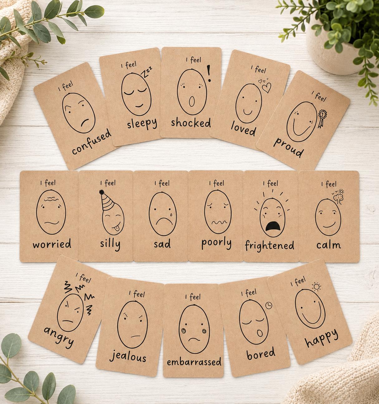 Positive Affirmations Cards (set of 8)