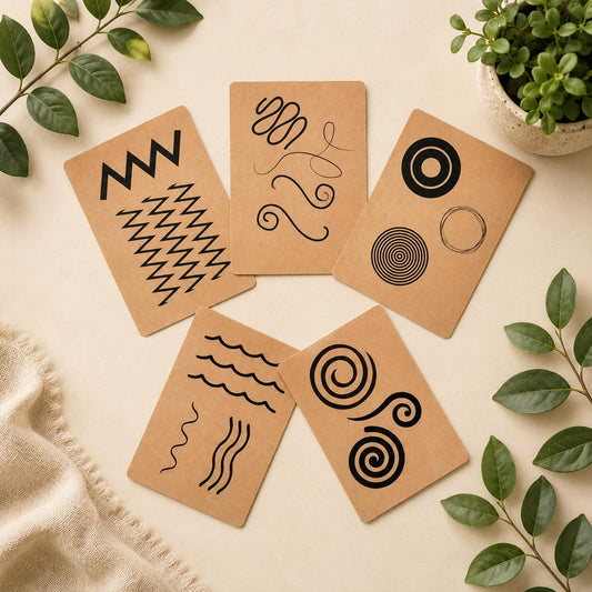 The Mark Making Collection (set of 5 cards - no words)